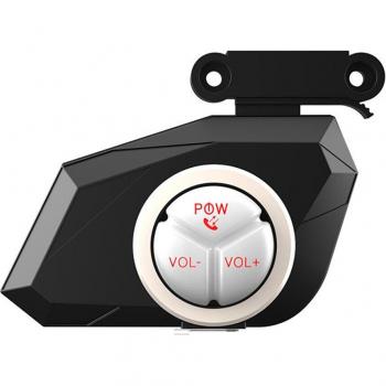 Auriculares Bluetooth para casco de motocicleta y bicicleta eléctrica con micrófono, altavoz MP3, radio FM, estéreo y resistencia al agua