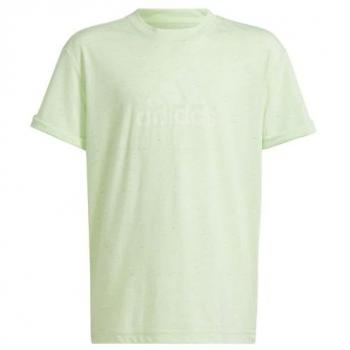 Camiseta de Manga Corta Adidas Future Icon para Niñas - Verde Claro