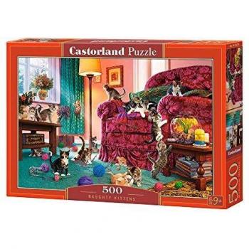 Puzzle Castorland Gatitos Traviesos 500 Piezas