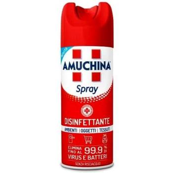 Spray Desinfectante Amuchina para Ambientes, Objetos y Tejidos 400 ml - Elimina el 99.9% de Virus y Bacterias