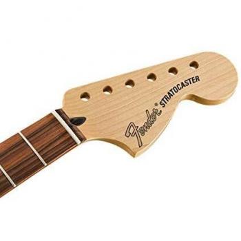 Fender Deluxe Series Stratocaster Neck, 12 Radius, Modern C Shape, Pau Ferro, Satin Urethane Finish