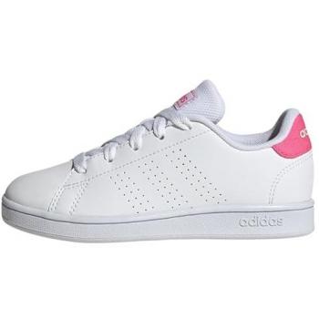 Zapatilla Adidas Advantage K Rosa y Blanca para Mujer y Niños