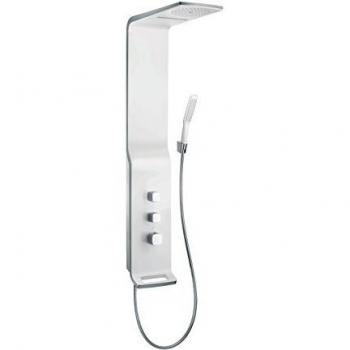Hansgrohe 27008000 Raindance Lift panel de ducha, 2 tipos de chorro, satinado