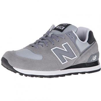 New Balance 574 Zapatillas de Running, Hombre, Plateado