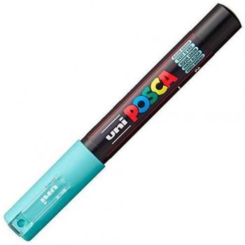 UNIBALL MARCADOR POSCA PC-3M PUNTA CÓNICA 0,9 - 1,3 MM VERDE MARINO