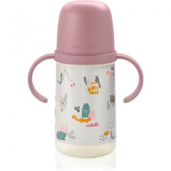 Vaso de Aprendizaje Suavinex Nude 270 ml, para Bebés a partir de 6 Meses, con Asas, 1 Unidad