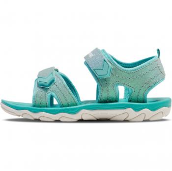 Hummel Children's Glitter Sandals Blue Surf EU 37