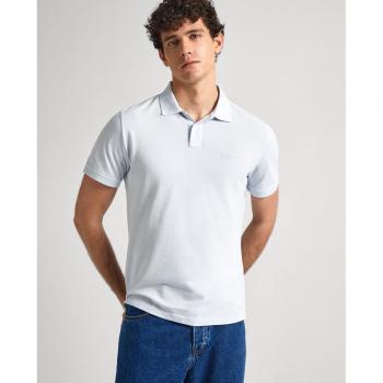 Pepe Jeans Men's New Oliver Short Sleeve Polo Shirt Military Green