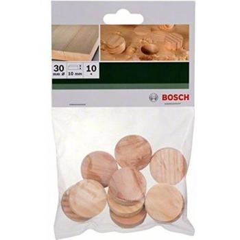 Bosch 2 609 255 323 - Pack de 10 espigas de madera