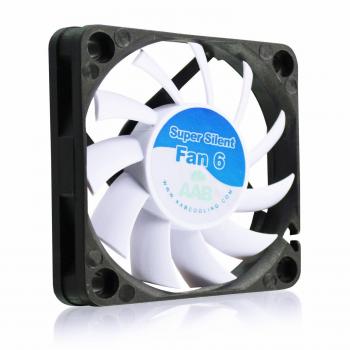 AABCOOLING Super Silent Fan 6 - Un Silencioso y Muy Efectivo Ventilador 60mm para Impresora 3D, Ventilador de Portatil, Ventilador Laptop 6cm, Base Ventilador, 34m3/h, 2500 RPM 17,3 dB