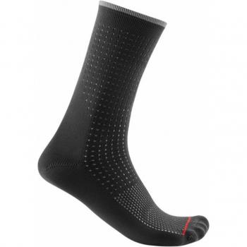 Calcetines Castelli Premio 18 para hombre en color negro - Talla XXL