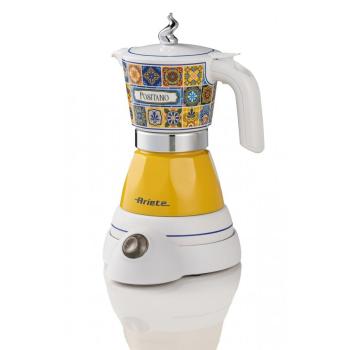 Cafetera Moka Eléctrica Ariete 1358/1P 400W 2/4 Tazas Cordless con Función Mantener Caliente