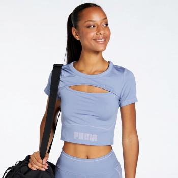 Puma Formknit Seamless Baby Camiseta de Fitness para Mujer Lavanda 523101-18