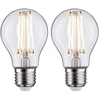 Bombilla LED Filamento E27 7W (60W) 806 lm, 2700K, Paquete de 2