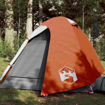 Tienda de Campaña Iglú para 2 Personas Impermeable Tela Opaca Color Azul, Naranja, Verde y Más