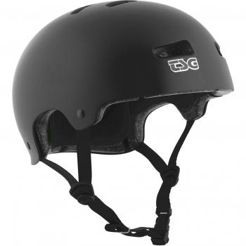 TSG Kraken Solid Color - Casco para monopatín, color negro, talla XXS/XS