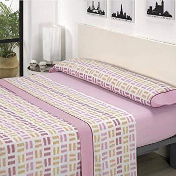Mora - Juego sábanas J04. Cama 150 cm