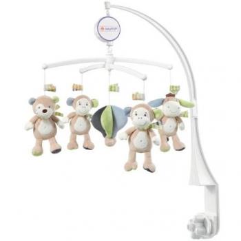 Monkey Donkey Fehn - Móvil de cuna musical, diseño de monos