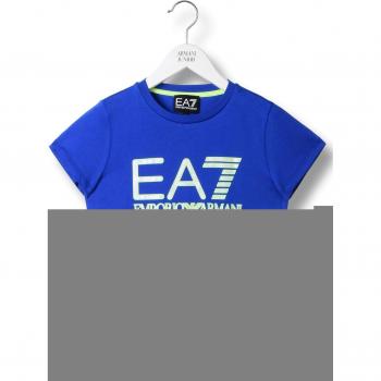ea 7 - Camiseta de manga corta - para niño azul azul 10 Años
