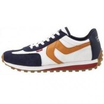 Zapatillas Levi's Sneakers para hombre en color blanco con detalle Red Tab