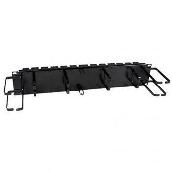 StarTech.com CMPNL2UCD - Panel de gestión Horizontal de Cables 2U 19 para Rack