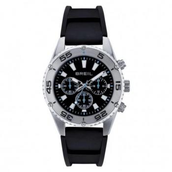 Reloj Hombre Breil Sprinter Cronógrafo Cuarzo Azul Pulsera Acero Plateado TW1998