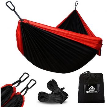 NatureFun Hamaca ultraligera para camping| 300kg de capacidad de carga,