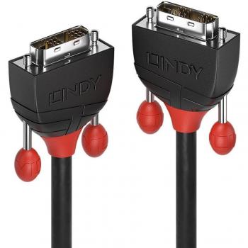 Cable DVI-D Single Link de 10 metros, color negro