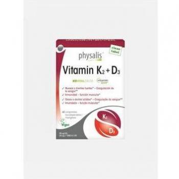 Physalis Vitamin K2+D3 60Comp. Vegan
