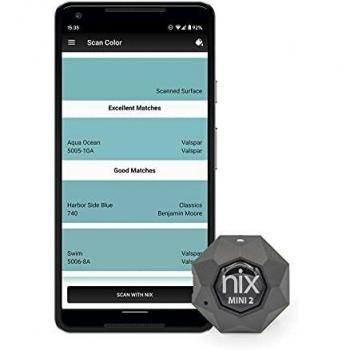 Sensor de Color Nix Mini 2 - Herramienta Portátil Para Emparejar Colores – Identifique, Coincida la Pintura y Obtenga los Valores Digitales del Color al Instante