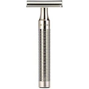 Maquinilla de Afeitar Tradicional Rocca Acero Inoxidable Mate Personalizable