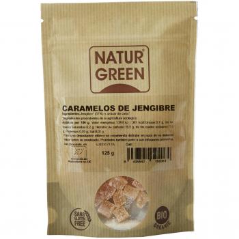NaturGreen Caramelos de Jengibre - 125 g