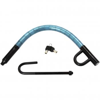 CORA 000103025 Flexible Block Car - Barra antirrobo bloqueo de volante/pedales para coche