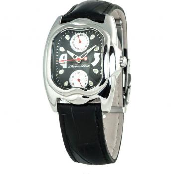 Chronotech Women's Analog Quartz Watch CT7220L-05 (Ø 33 mm) with Leather Strap