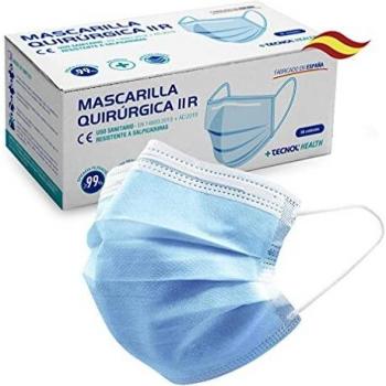 TECNOL Mascarilla Quirúrgica IIR Azul