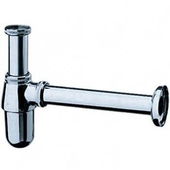 Hansgrohe 52053000 Sifón de botella para lavabos estándares, cromo