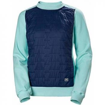 Helly Hansen W Movatn Wool Ins Sweater Jersey, Mujer, 603 North Sea Blue, L