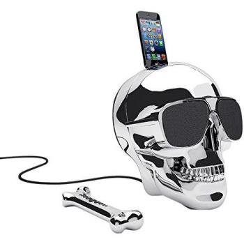 Altavoz Bluetooth Jarre AeroSkull HD+ 2.1 - Plata Cromada