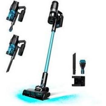 Cecotec Conga Rockstar 1500 Ray Jalisco Aspirador Vertical y de Mano Sin Cable 215W 33.6V 12kPa Negro