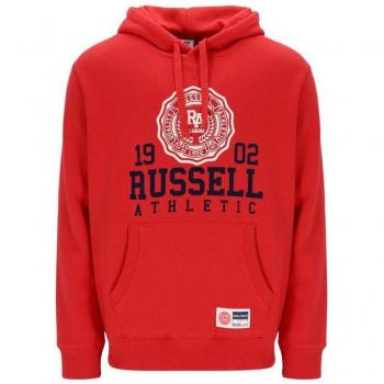 Sudadera con Capucha Hombre Russell Athletic Ath 1902 Rojo