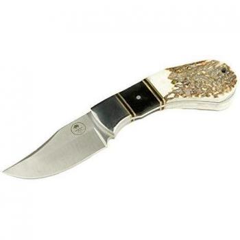 ED MAHONY Buffalo Skinner, prof. Cuchillo de caza 440C