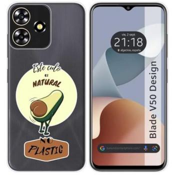 Funda de Silicona para Zte Blade V50 Design 4G con Diseño de Culo Natural y Dibujos
