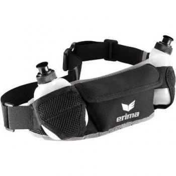 erima Hydro Cinturón, Unisex, Negro/Plata, Talla Única