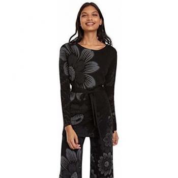 Desigual Pullover Lua suéter, Negro