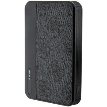 Power Bank Guess MagSafe 5000mAh 15W PU Negro