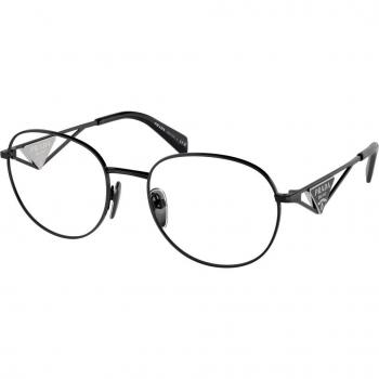 Prada PR A50V 1AB1O1 Women’s Eyeglasses Black Size 52 - Blue Light Block Available