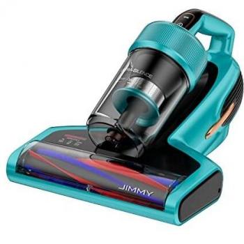Aspiradora anti-ácaros JIMMY BX7 Pro con tecnología UV-C, reconocimiento inteligente de polvo y pantalla LED - Azul