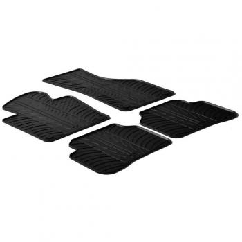 Autostyle GL 0073 Juego Alfombrilla De Goma con Clips de Montaje Perfi T, 4 Piezas
