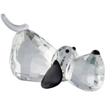Galway Crystal Large Hound Dog Figurine