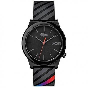 Lacoste Mens Analogue Classic Quartz Watch with Silicone Strap 2010936